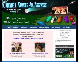 Erwin's Comet Drive-In Theatre
